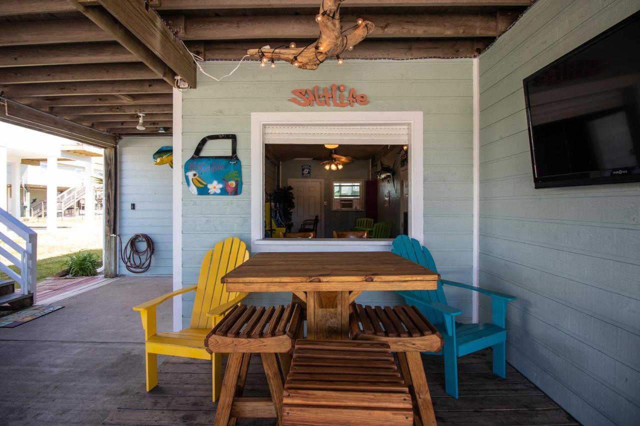 One-Of-A-Kind Beach Home With Lounge Bar Game Room Galveston Exteriér fotografie